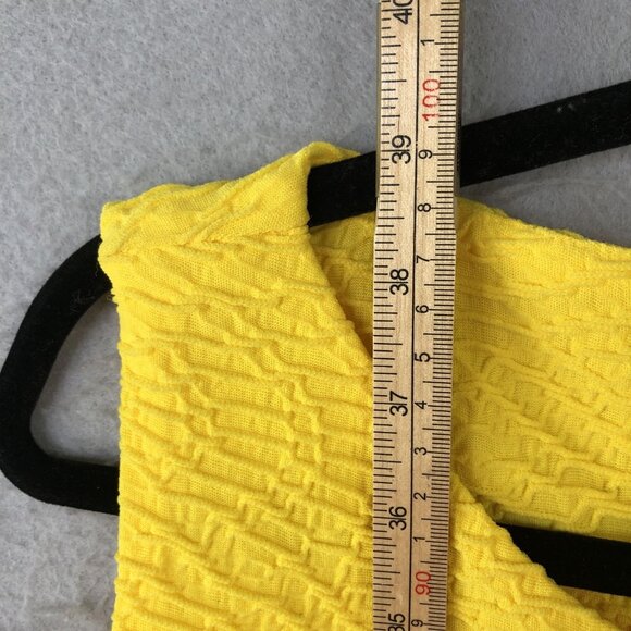 Calvin Klein Dress Womens 14 Textured Sleeveless Open Back New With Tags NWT - Picture 4 of 16